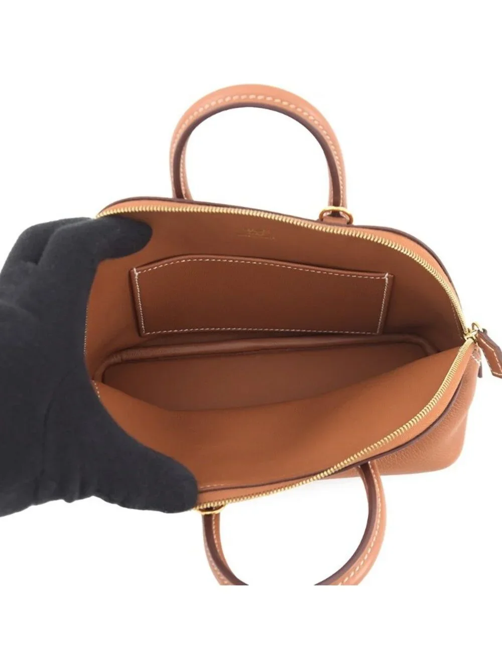 Hermes Bolide Mini Gold Color 2-Way Handbag